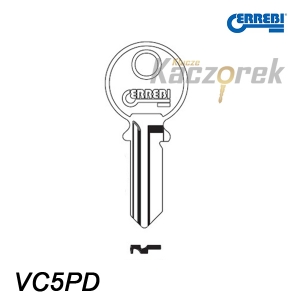 Errebi 073 - surový klíč - VC5PD